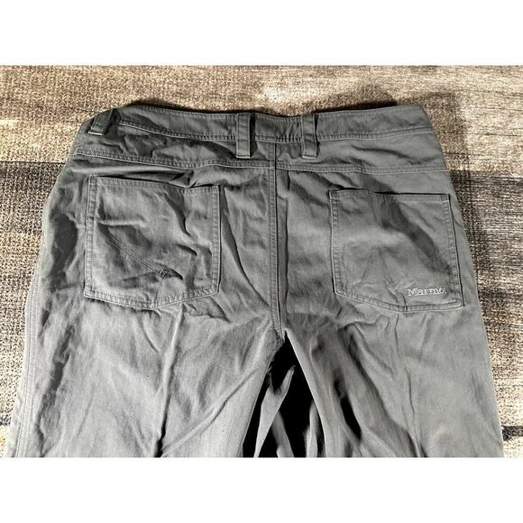 Marmot Scree Pants Men's 38x30 Grey Softshell Outdoor Hiking Nylon - Picture 6 of 10